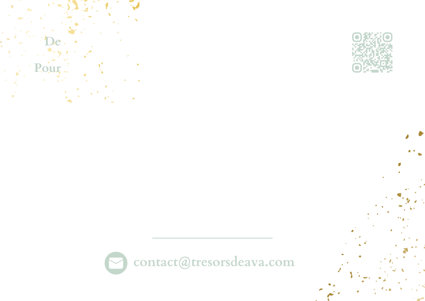 Carte cadeau Trésors de Ava