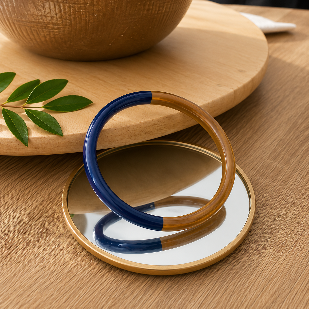 Bracelet Duo bleu - Trésors de Ava