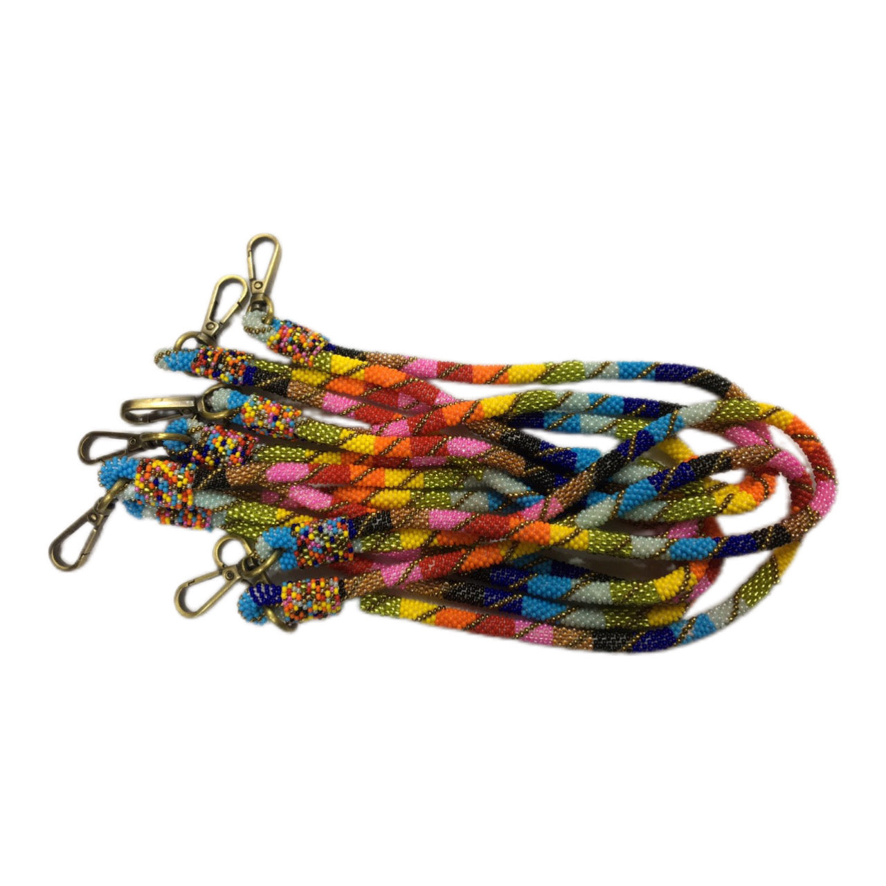 Dragonne de Téléphone Portable Népalais en Perles Osé