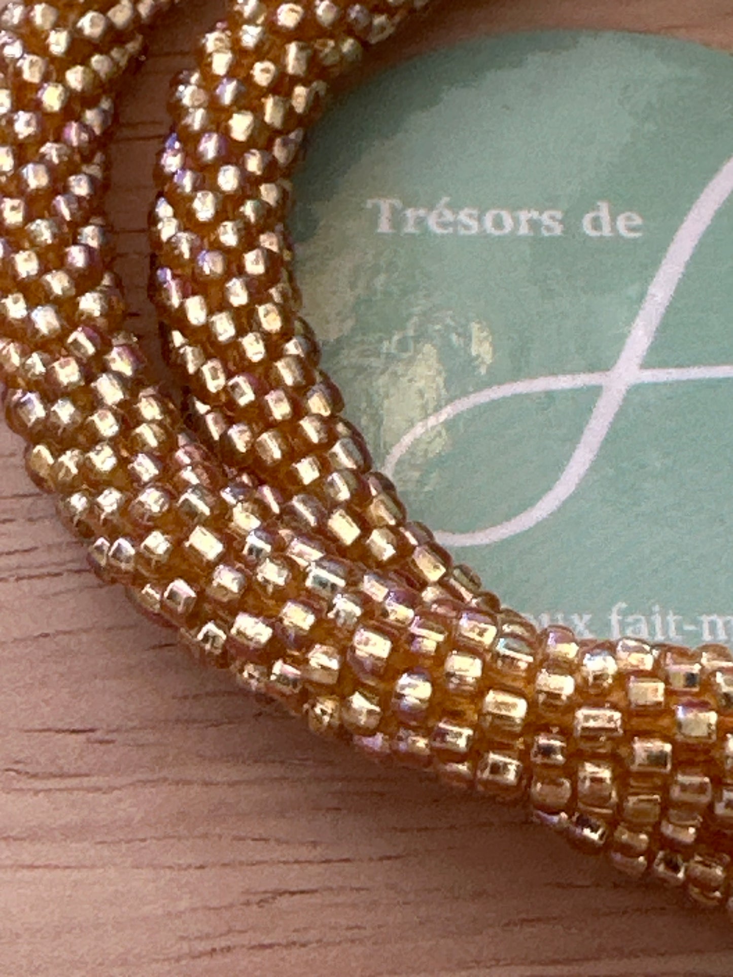 Bracelet népalais Gold Light