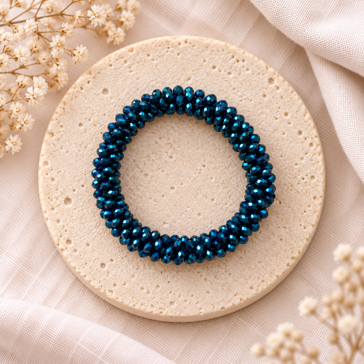 Bracelet Bands bleu nuit