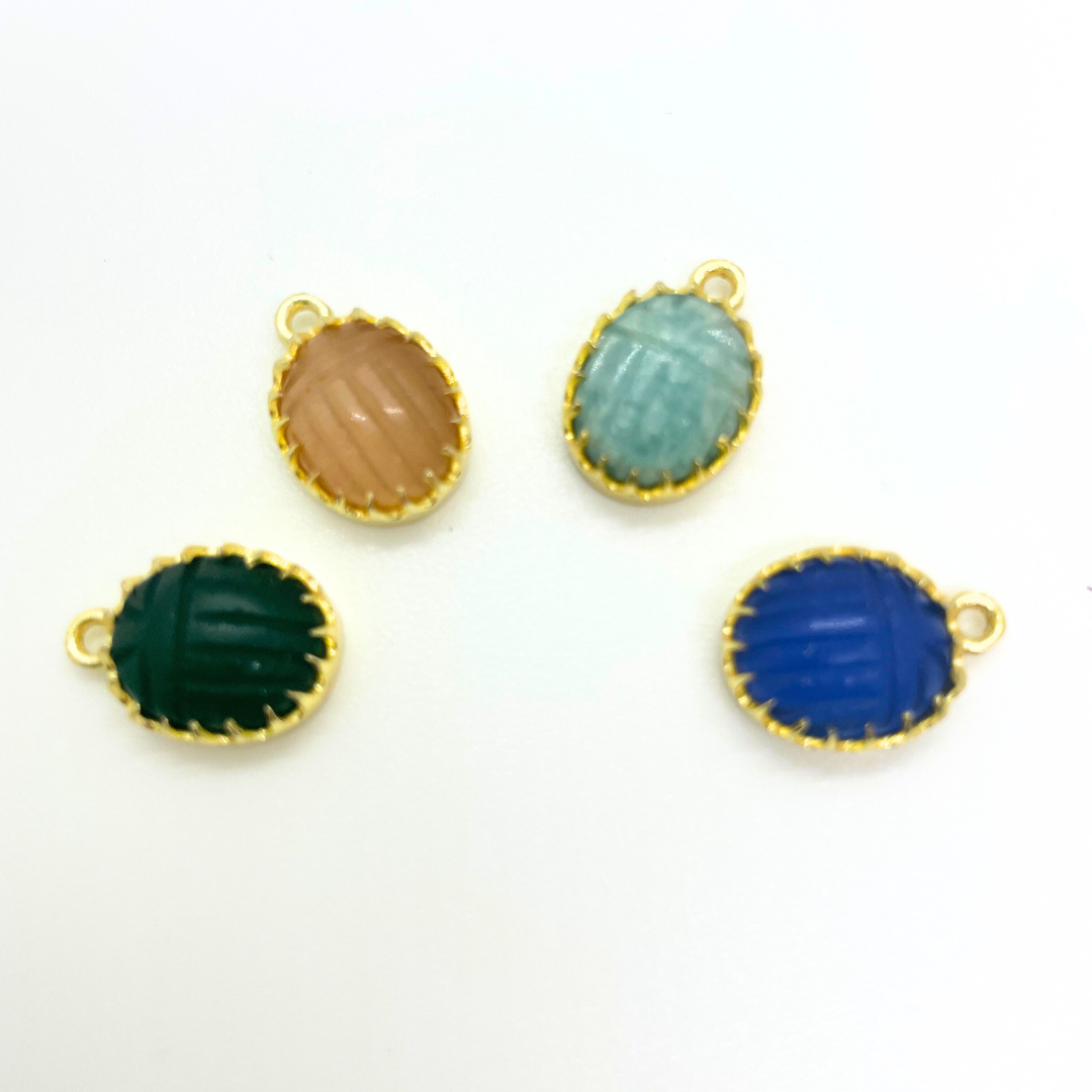 Collier petit scarabée