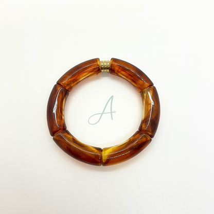 Bracelets Shana Nacrés, irisés ou marbrés