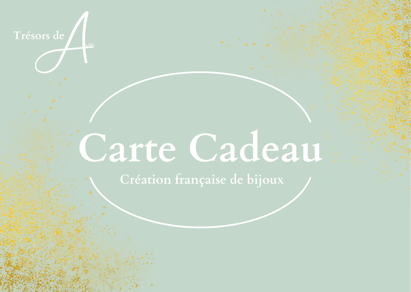Carte cadeau Trésors de Ava