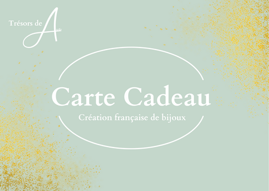 Carte cadeau Trésors de Ava