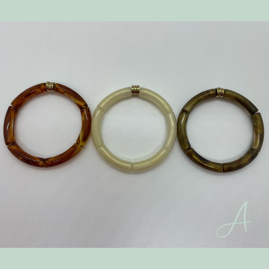 Bracelets Pipa Nacrés ou marbrés