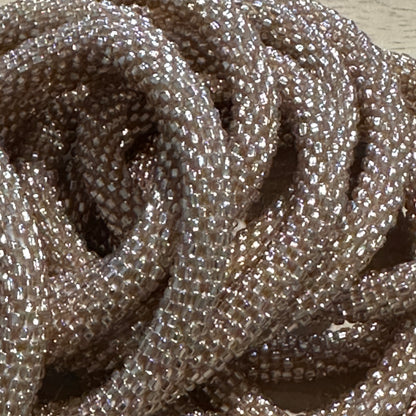 Bracelet népalais Gold Champagne rosé