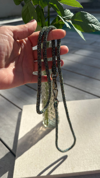 Cordon de Téléphone en Perles de verre – unique, tendance et  responsable  #A25 vert multicolores