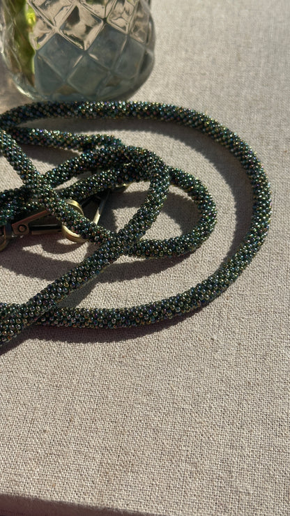 Cordon de Téléphone en Perles de verre – unique, tendance et  responsable  #A25 vert multicolores