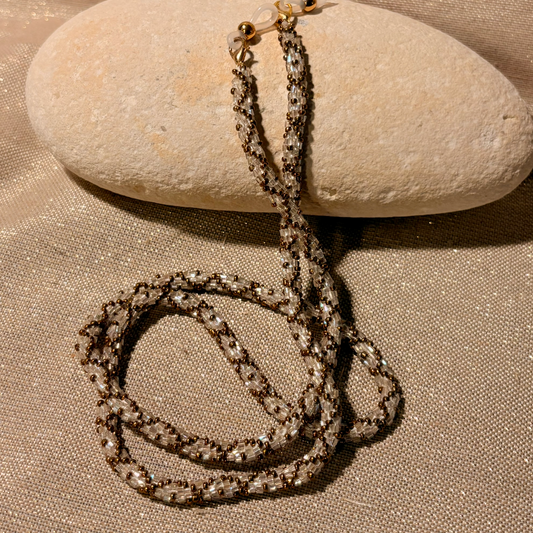 Cordon à lunettes – tissage artisanal du Népal intemporel 02