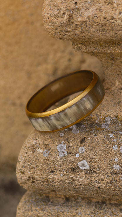 Bracelets Biarritz en corne naturelle Large