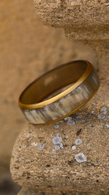 Bracelets Biarritz en corne naturelle Large