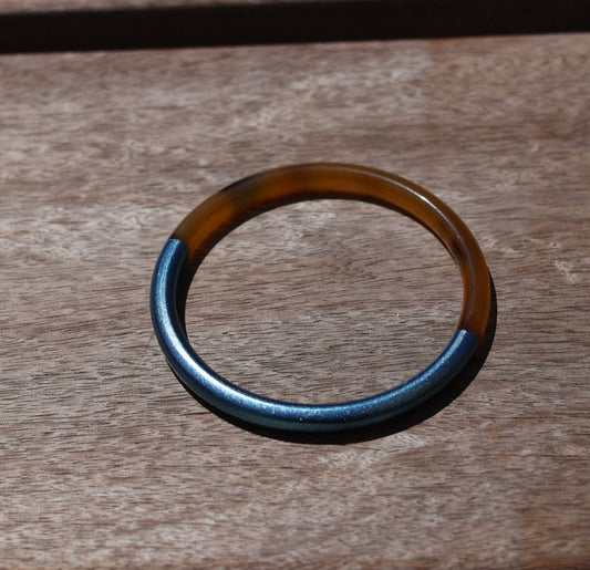 Bracelet Bleu métalisé