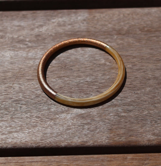 Bracelet Brun métalisé