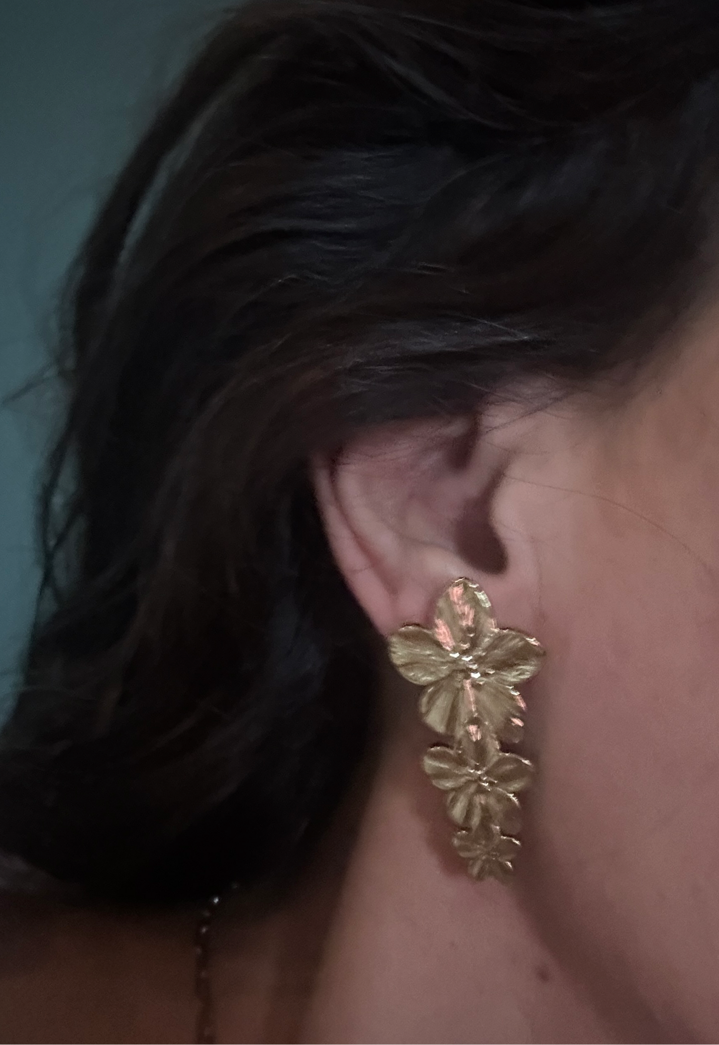 Boucles d’oreilles fleurs en acier inoxydable 304L – Ultra légères et tendance