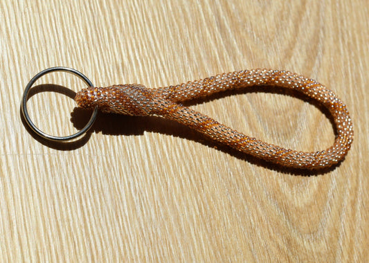 Porte-Clés Népalais Doré champagne