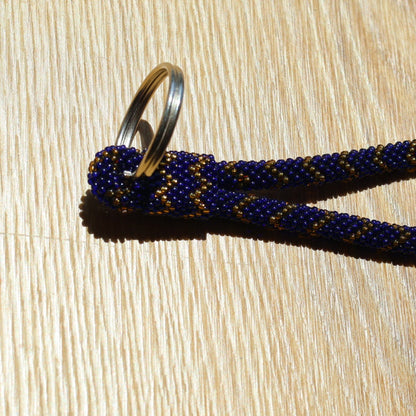 Porte-Clés Népalais Bleu et marron