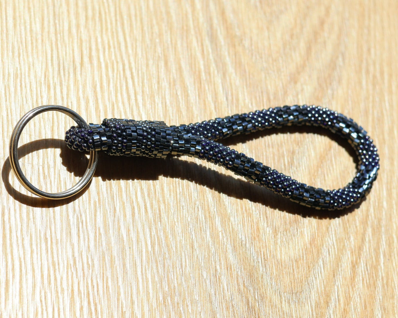 Porte-Clés Népalais Gris anthracite